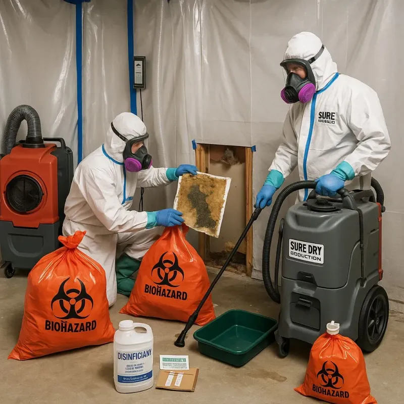 Contaminated Water Handling Protocols process in Union Hall, VA
